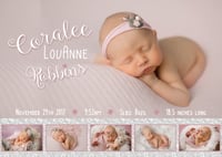 Image 1 of Coralee's Birth Announcements