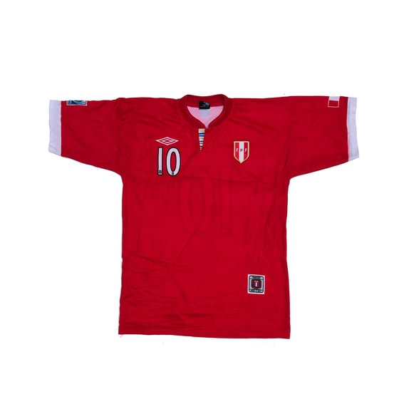 Image of UMBRO PERU SOCCER JERSEY - L