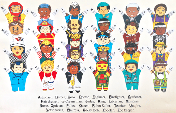 Image of 26 Alphabet People