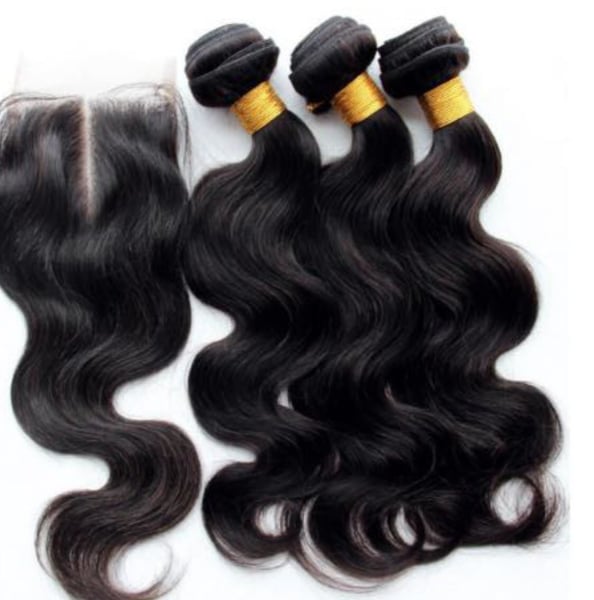 Image of BODY WAVE BUNDLES W/CLOSURE BOX SET