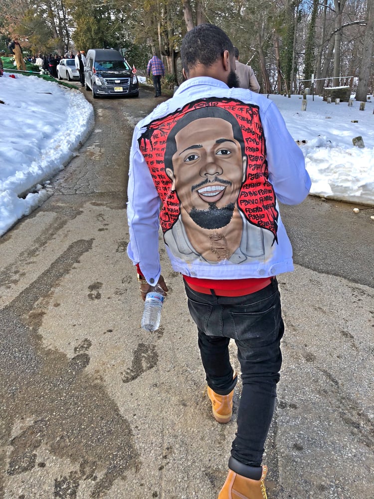 Image of  HAND PAINTED "PORTRAIT JACKET" 