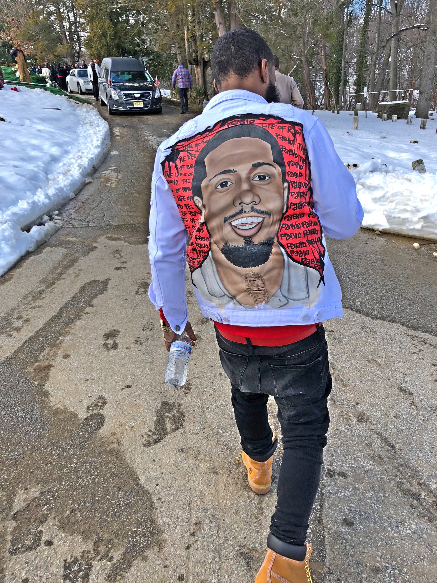 Image of HAND PAINTED "PORTRAIT JACKET"