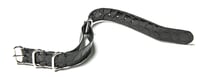 Image 3 of Black Alligator NATO strap