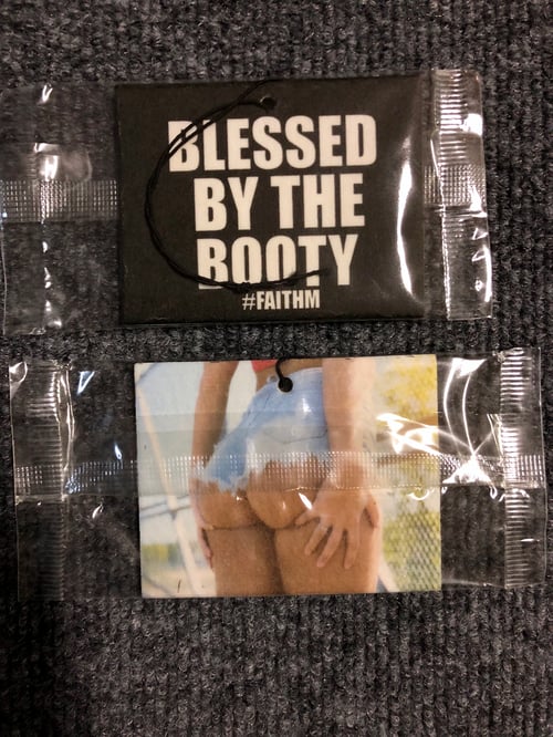 Image of Blessed by the Booty Air Freshener 2.0