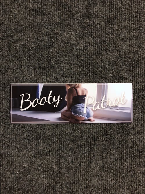 Image of Booty Patrol Slap Sticker