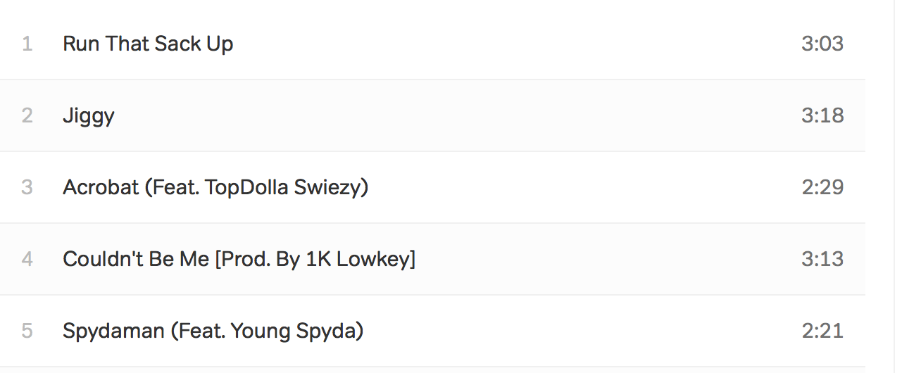 Image of Spinrilla EP Upload