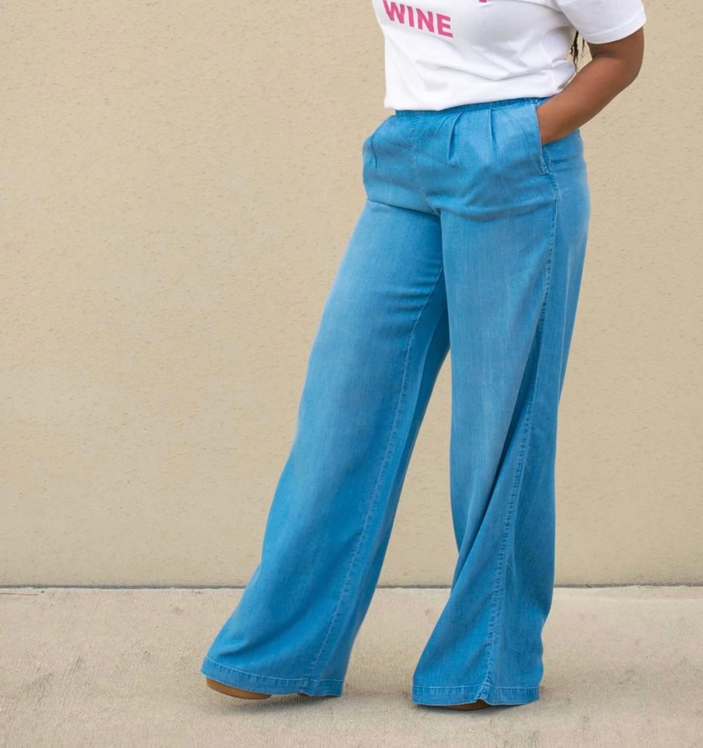 Image of Maxi Wide Leg Denim