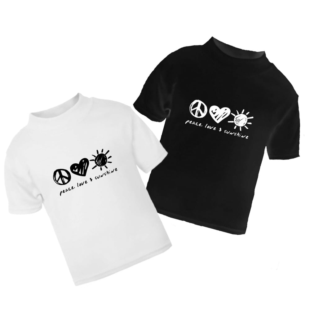 Image of Peace, Love & Sunshine Tee