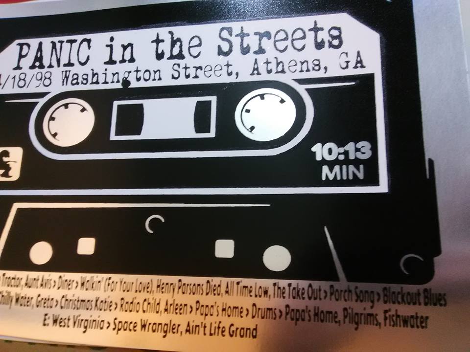 Image of Panic in the Streets 20 Year Anniversary Scren Print