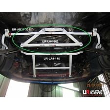 Image of 90-99 MR2 SW20 ULTRA RACING UR-LA4-963 4-Point Front Lower Bar Brace