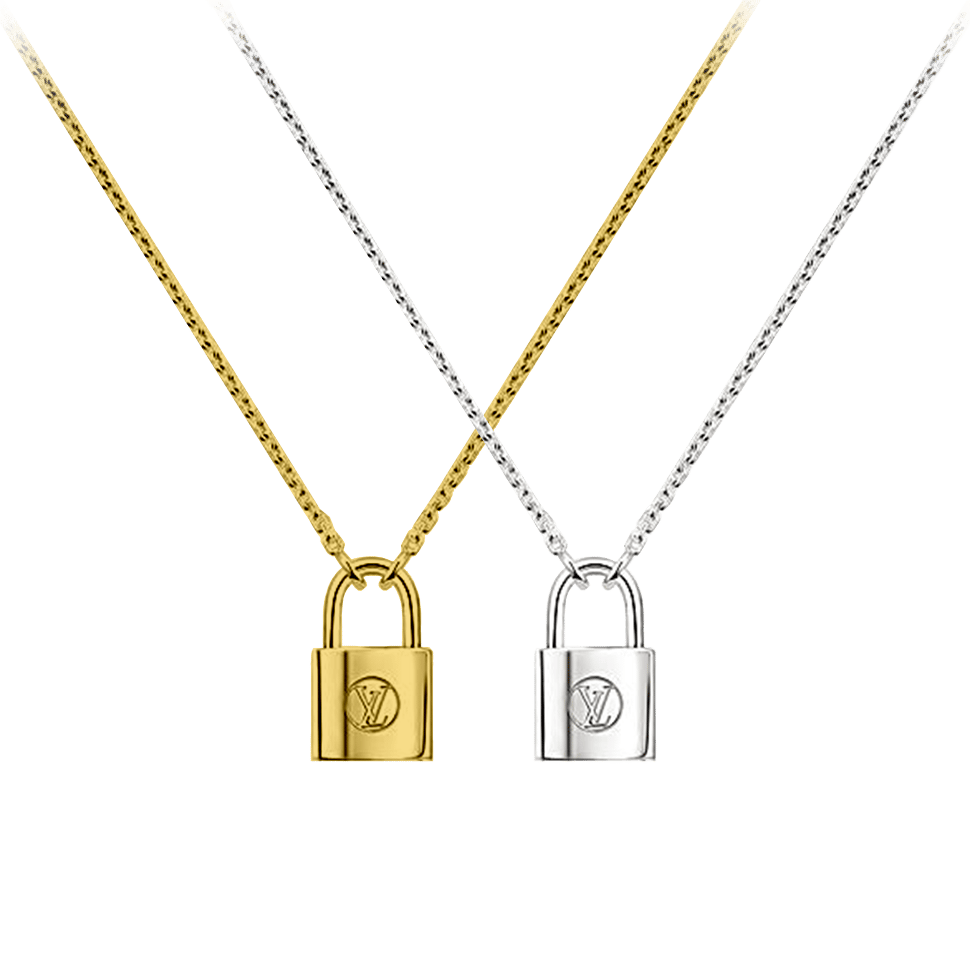 Image of LV LOCK PENDANT CHAIN