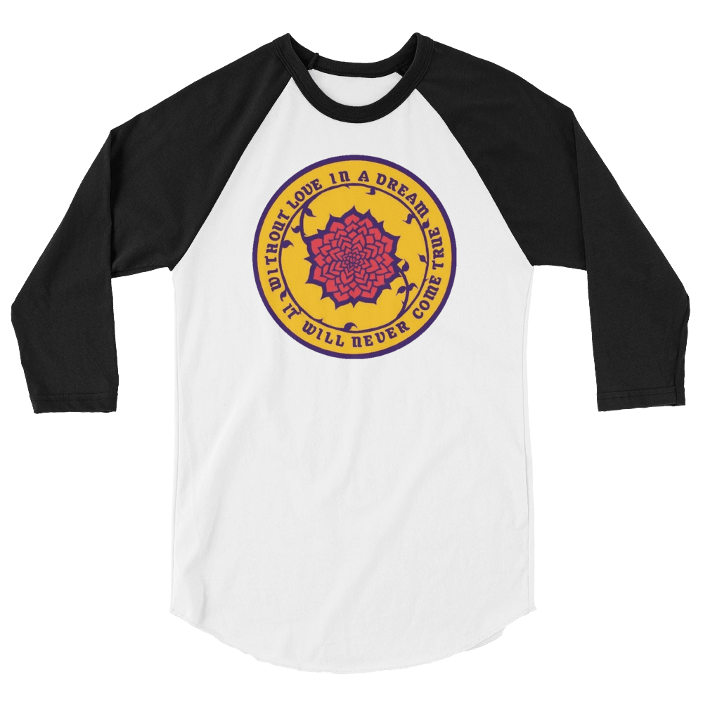 Without Love in a Dream - Unisex Fine Jersey Raglan Tee