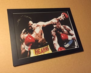 Image of HAGLER vs HEARNS  - A3 POSTER PRINT