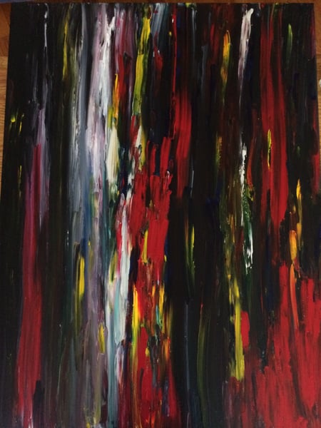 Image of I Didn't Go - 30"x40"