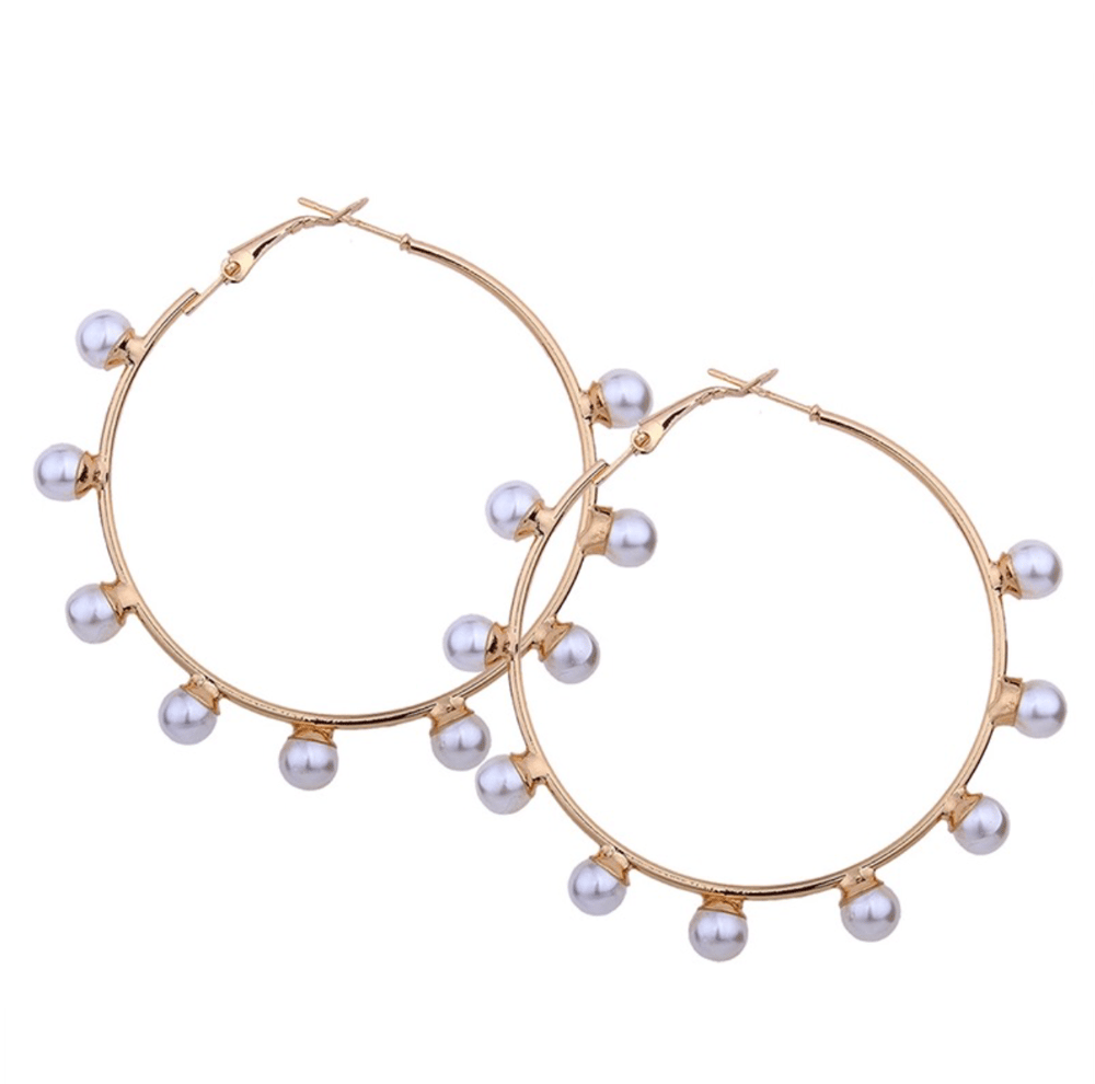 Image of HALLE HOOPS | GOLD