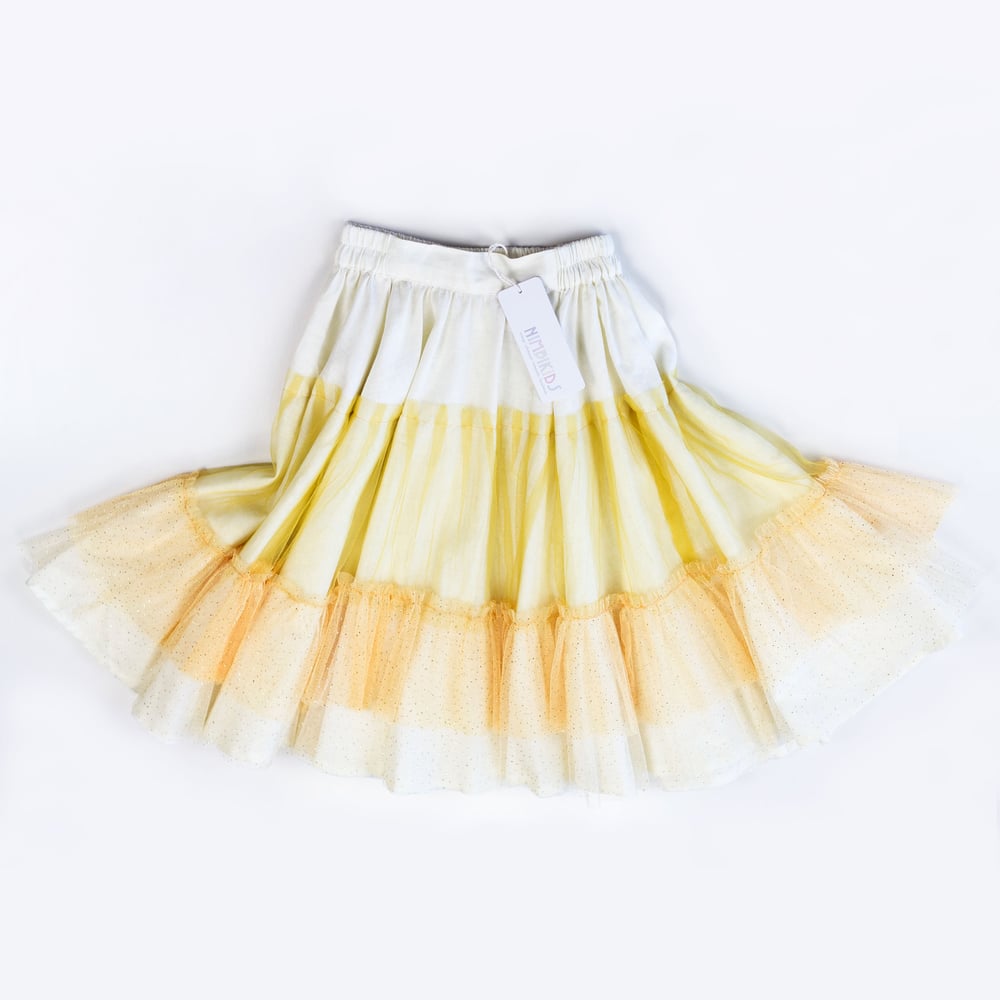 Image of Wonderland Tulle Skirt - Creme Brulee
