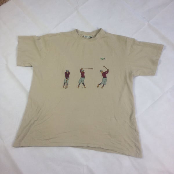 Image of 1980s Lacoste Golfers Tshirt