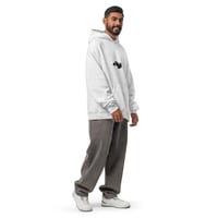 Image 4 of Unisex Oversized Hoodie White