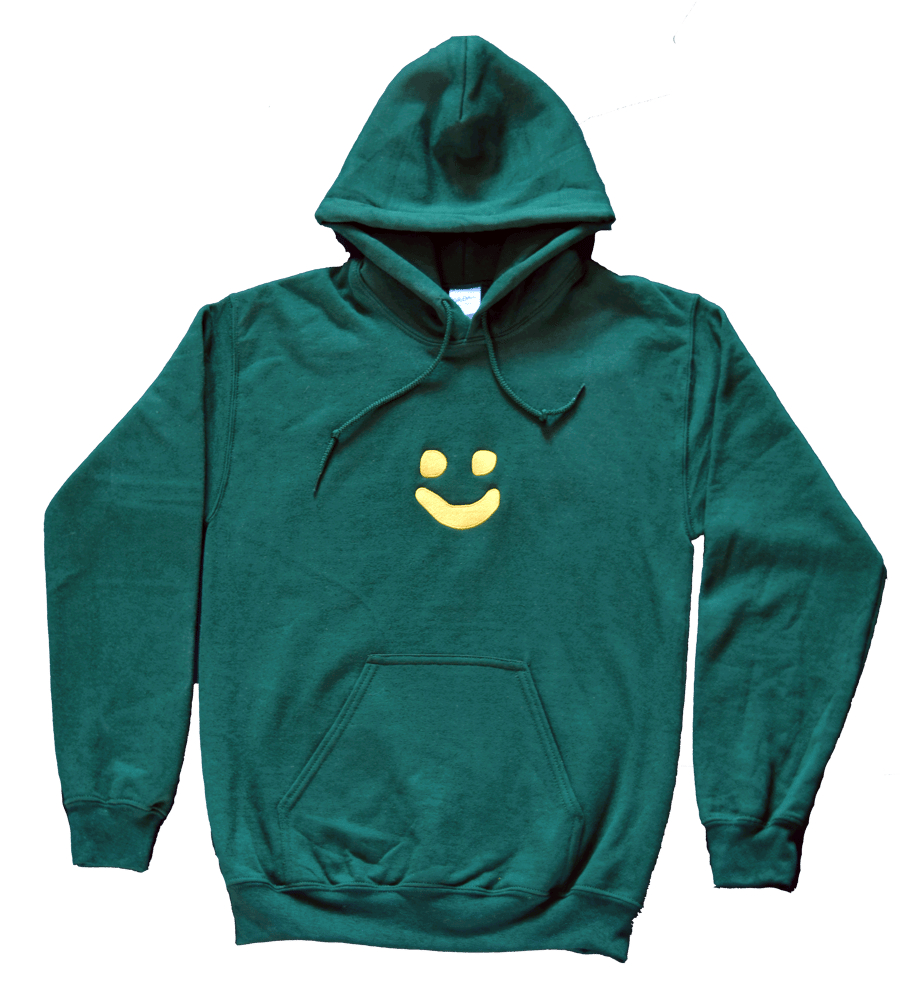 Image of Embroidered Smile Hoodie