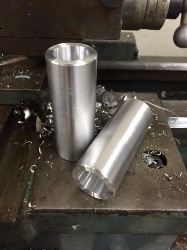 Image of Spool Wheel Spacer Set-Smooth Aluminum