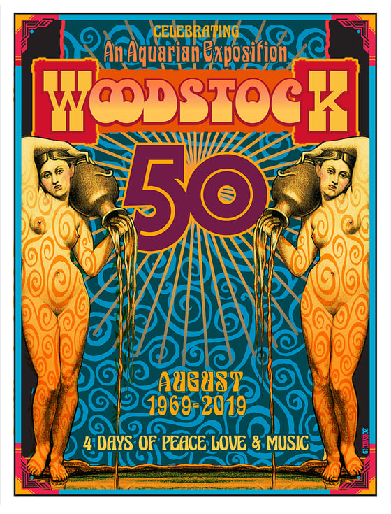Image of WOODSTOCK 50th Anniversary v#1