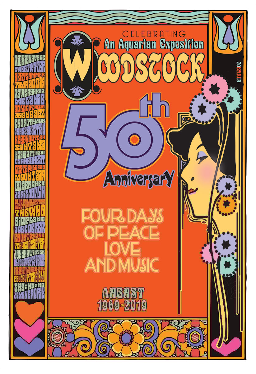 WOODSTOCK Music & Art Fair 50th Anniversary V#2