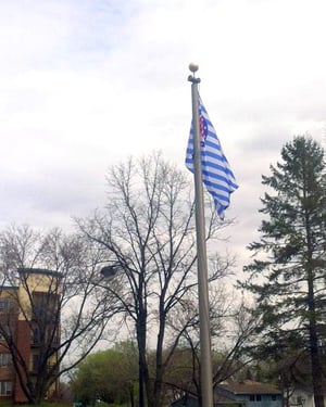 Image of Northeast Minneapolis Flag (2' x 3' wall flag)