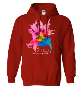 Image of Love Is All You Need Hoodie
