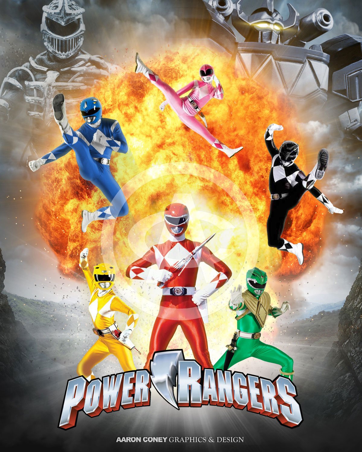 MMPR Forever | AC GRAPHIC DESIGN