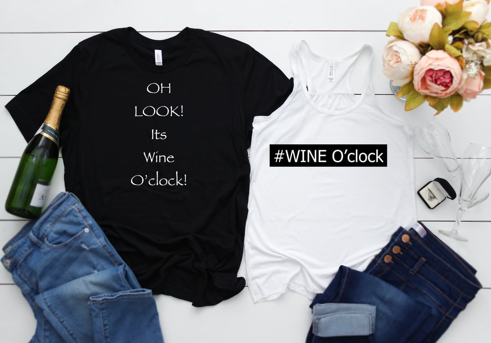 Image of Wine Tee Collection by Ms. Spicer