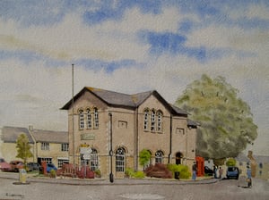 Image of Bampton Town Hall. Oxfordshire