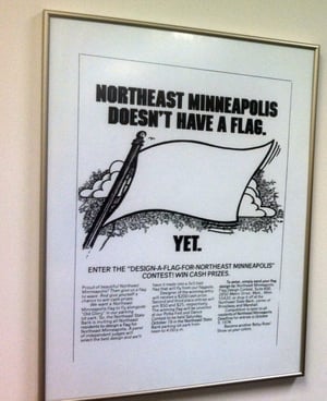Image of Northeast Minneapolis Flag (2' x 3' wall flag)