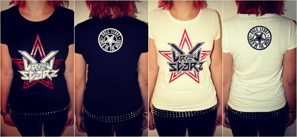 Image of T-Shirt Girly (Black or White)