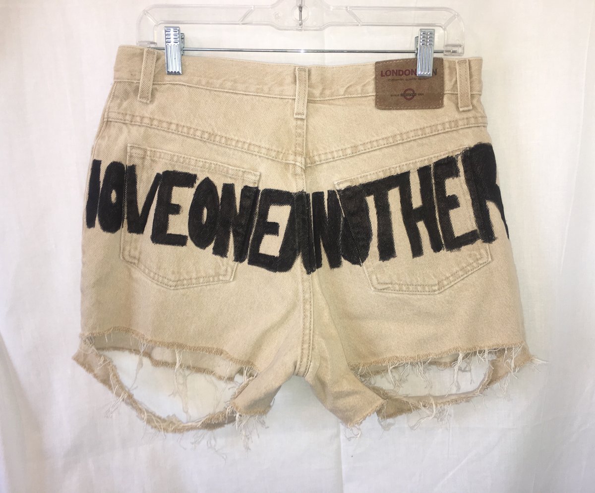 Image of Denim Cut-off shorties