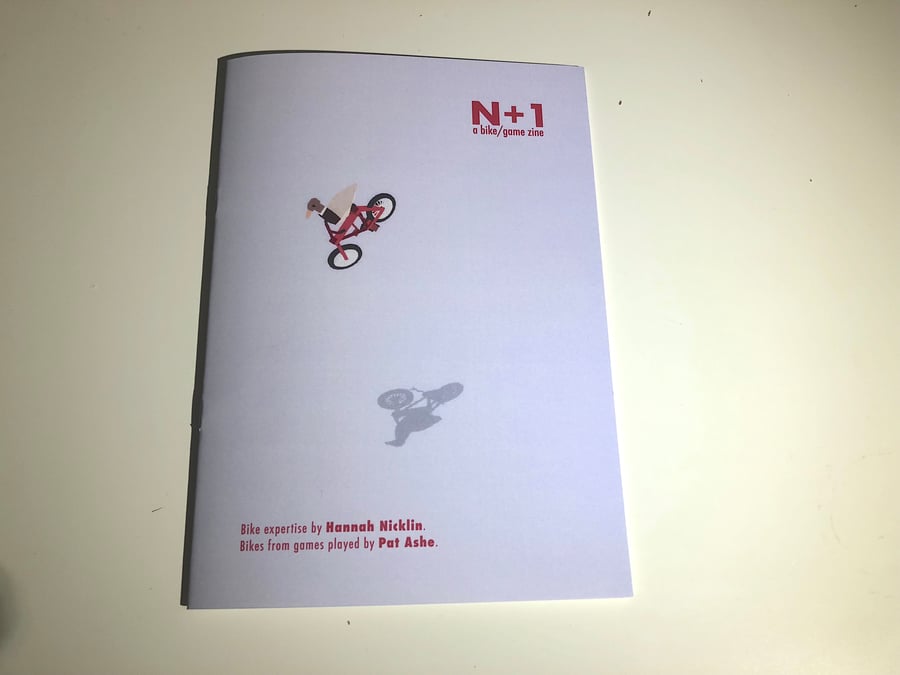 Image of N+1 ~~  a bike/game zine
