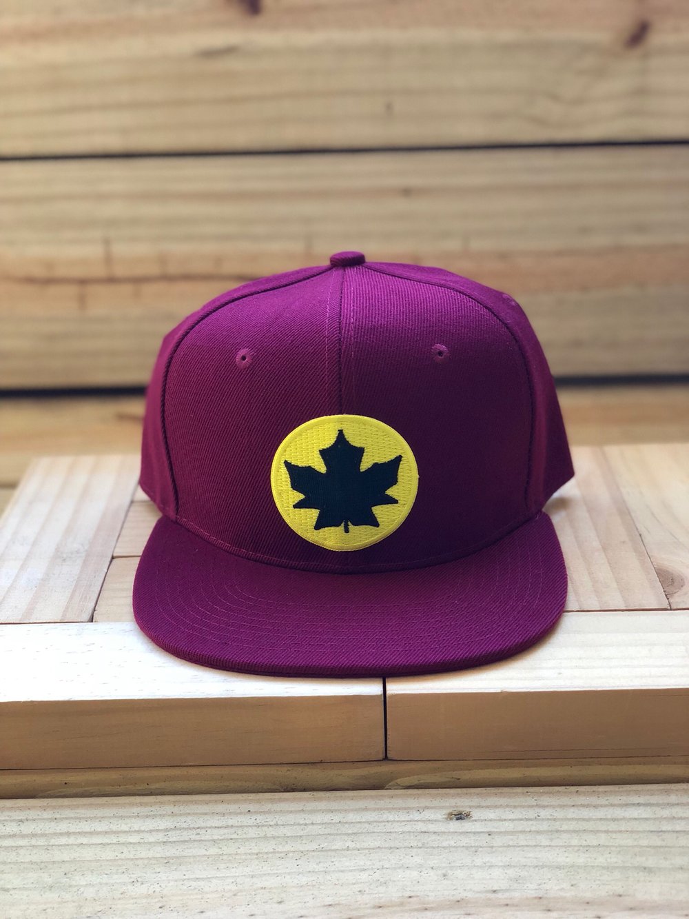 Parks N’ Rec Snapback [Burgundy]