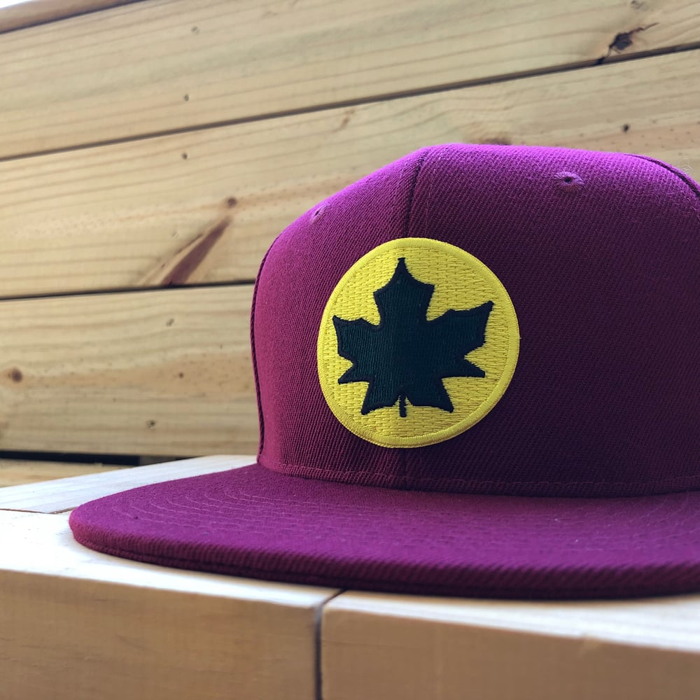 Parks N’ Rec Snapback [Burgundy]