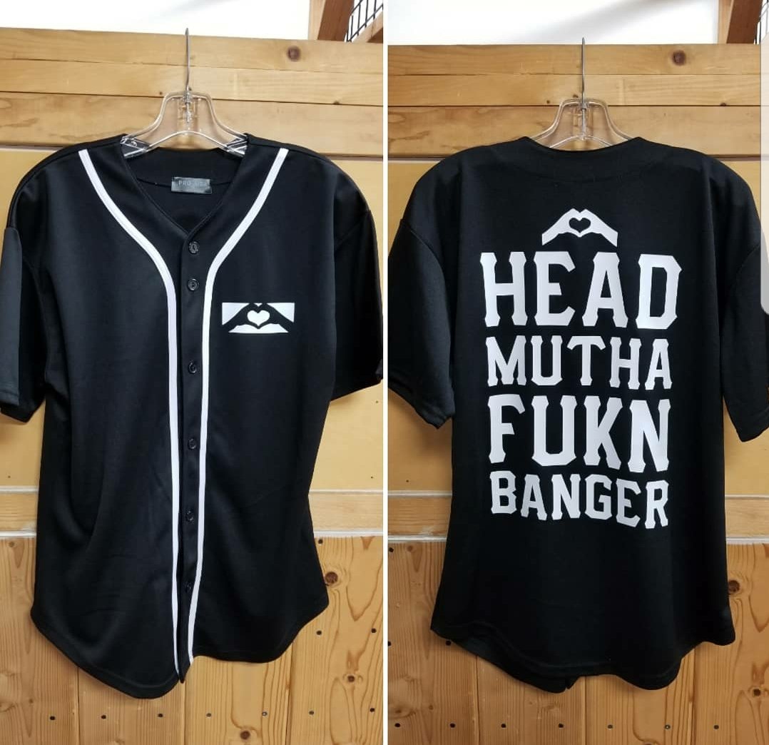 Head mutha fukn banger (baseball jersey 