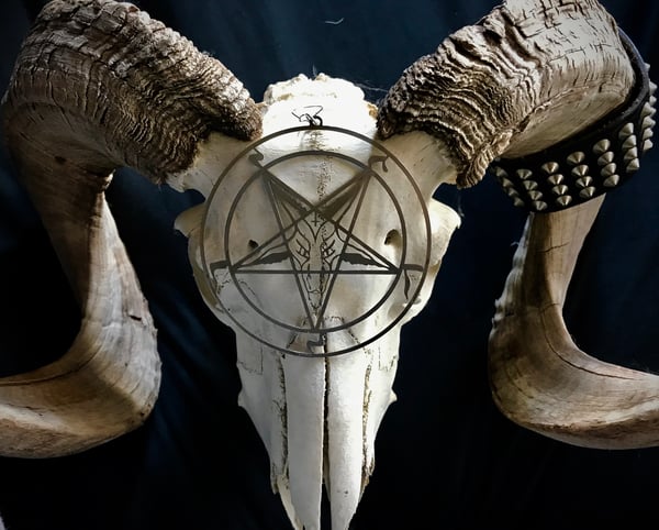 Image of Sigil of Baphomet earrings