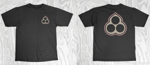 Image of The Shining Skull Logo Tee - Black