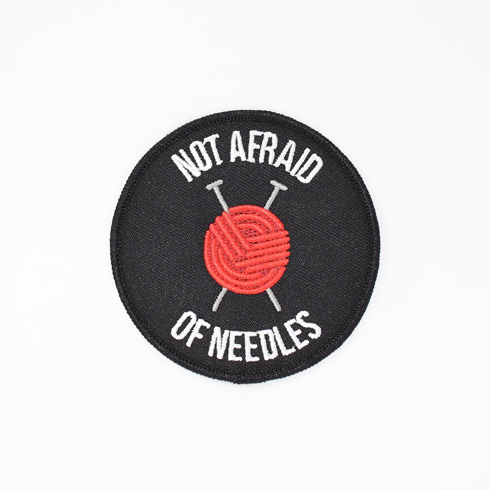 Image of Knitting Needles Patch