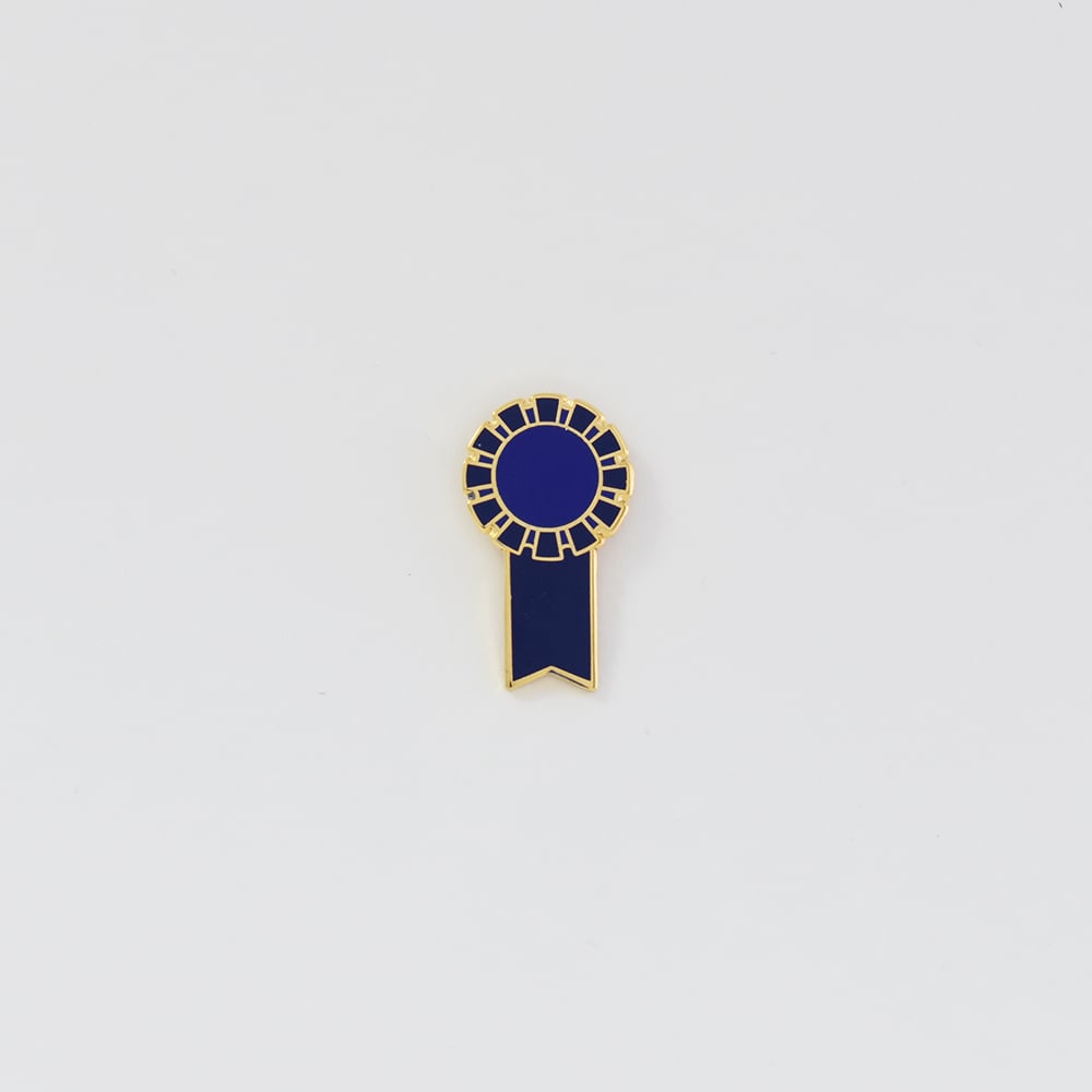 Image of Blue Ribbon Pin