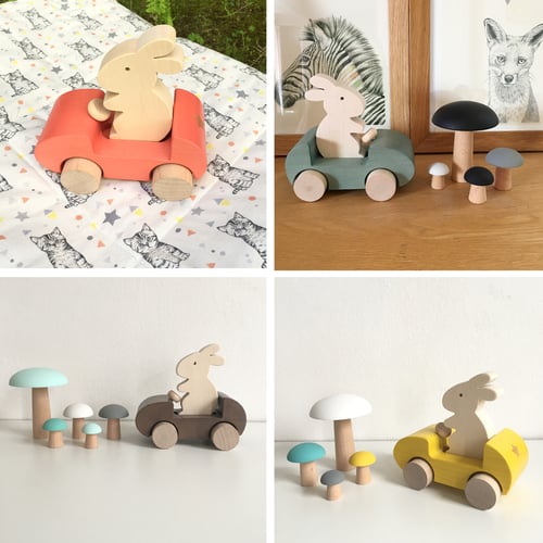 Image of Bunny Car Jaune