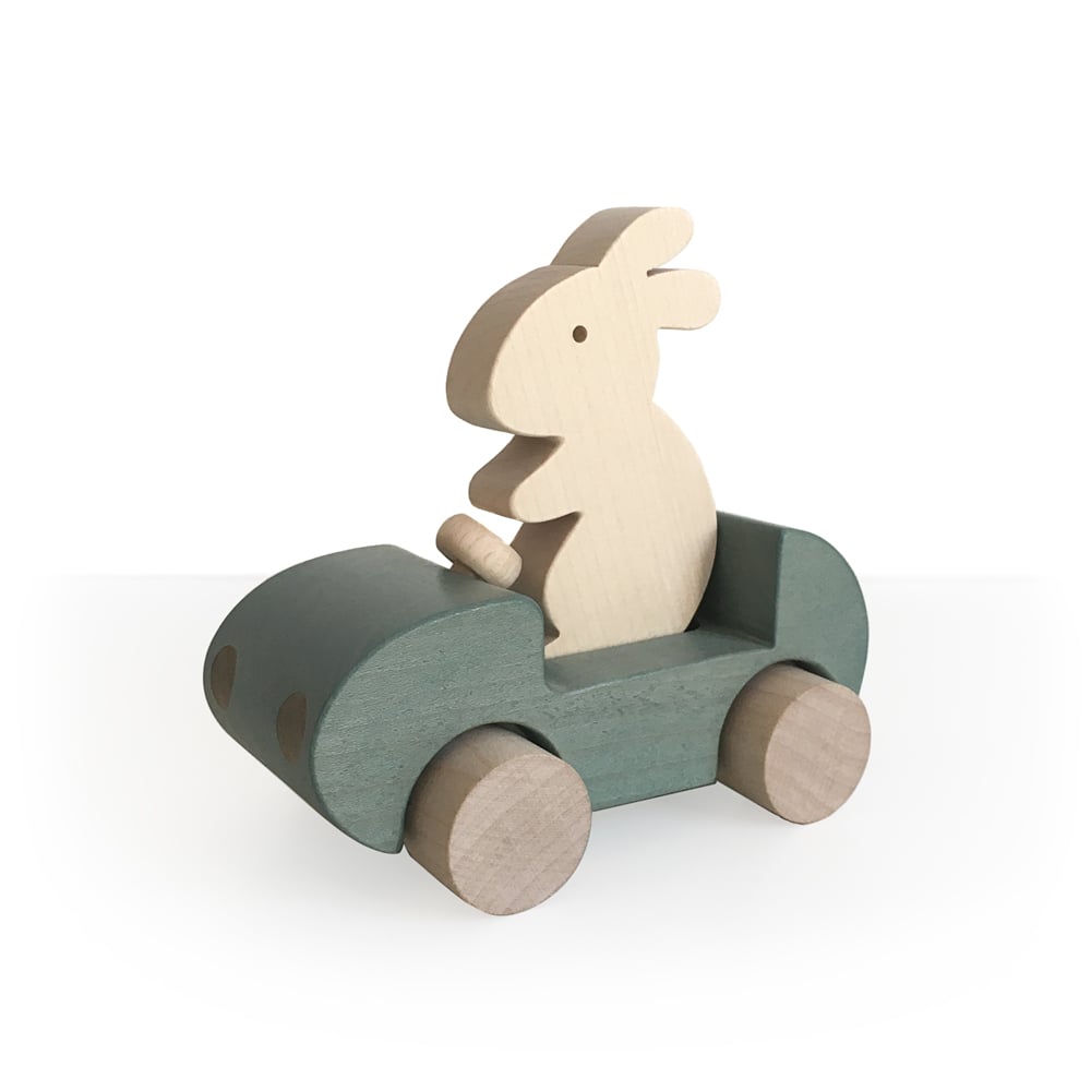 Image of Bunny Car Gris