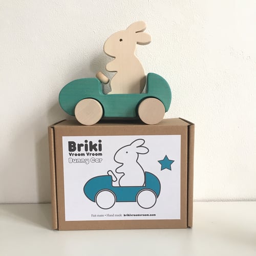 Image of Bunny Car Turquoise
