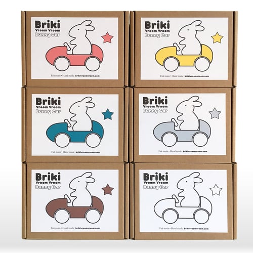 Image of Bunny Car Marron