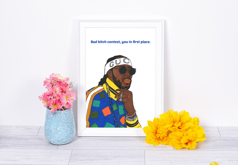 Image of 2Chainz Print