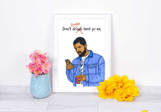 Image of Drake Print