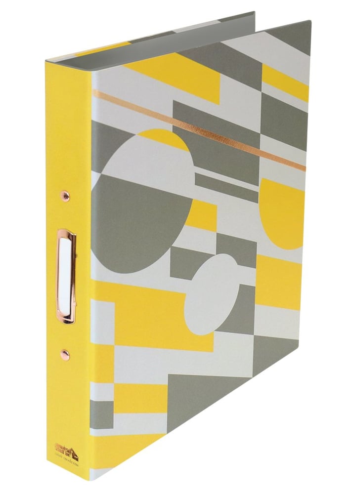 Image of Ringbinder with Dividers - Mustard