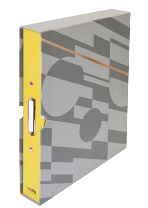 Image of Ringbinder with Dividers - Mustard